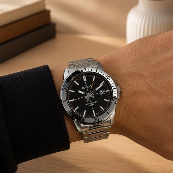 Чоловічий годинник Casio MTP-VD01D-1E2 | Зображення 5