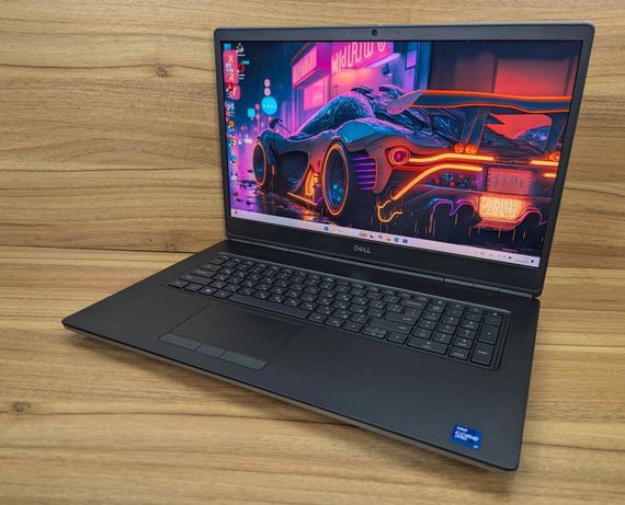 Мобильная рабочая станция Dell Precision 7760 / 17.3" (3840x2160) IPS / Intel Core i7-11850H (8 (16) ядер по 2.5 - 4.8 GHz) / 64 GB DDR4 / 1000 GB SSD / nVidia RTX A5000, 16 GB GDDR6, 256-bit / WebCam / HDMI / Windows 11 б/у + Подарок Беспроводная мышь | Зображення 4