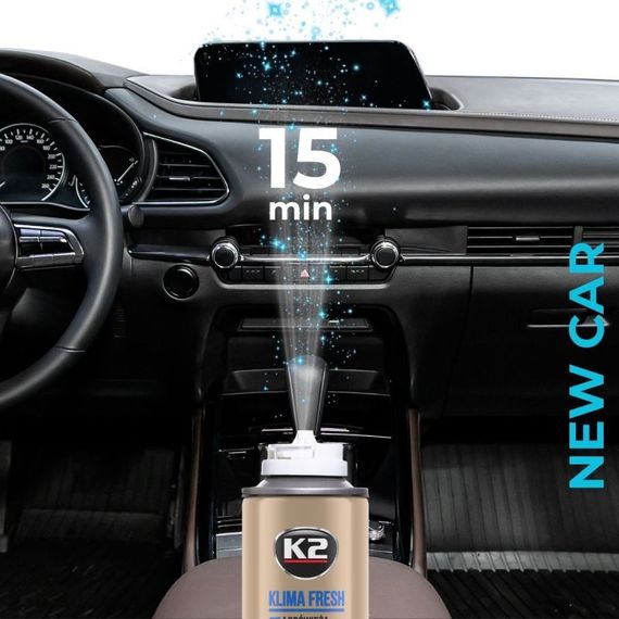 Очищувач системи кондиціонування K2 Klima Fresh Нове авто 150 мл (K222NC) | Зображення 5