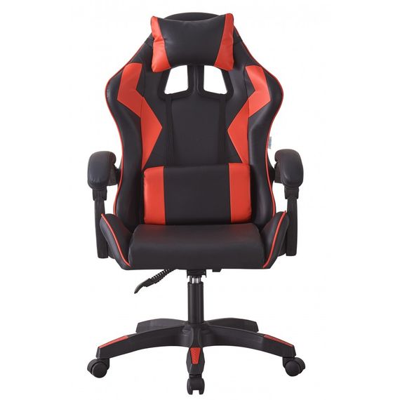 Кресло геймерское Bonro B-0519 красное игровое компьютерное 42400365 | Зображення 1