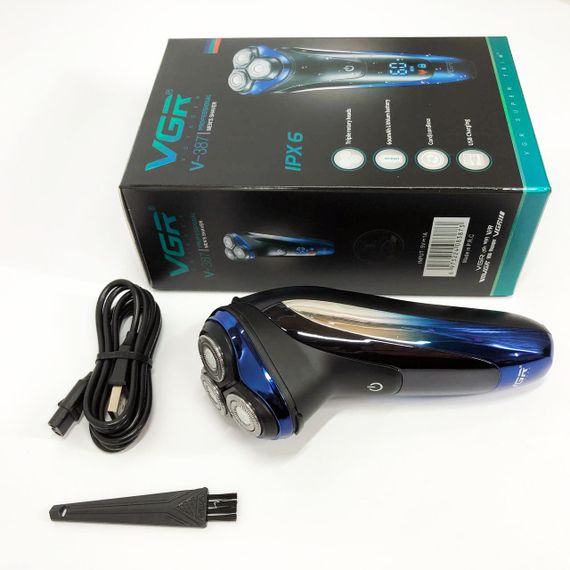 Портативная электробритва для бороды VGR V-387, Бритвы аккумуляторные, Портативная бритва QM-26 | Зображення 4