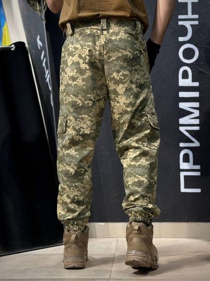 Штани Джогери РіпСтоп На Резинці Піксель Tactical мм14 | Зображення 6