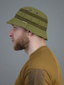 Панама Ultimatum «Палатка» Олива, тактическая армейская полевая панама оливкового цвета 57