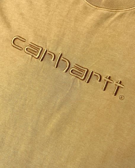 Футболка Carhartt WIP Script T-shirt Washed Brown XL | Зображення 1