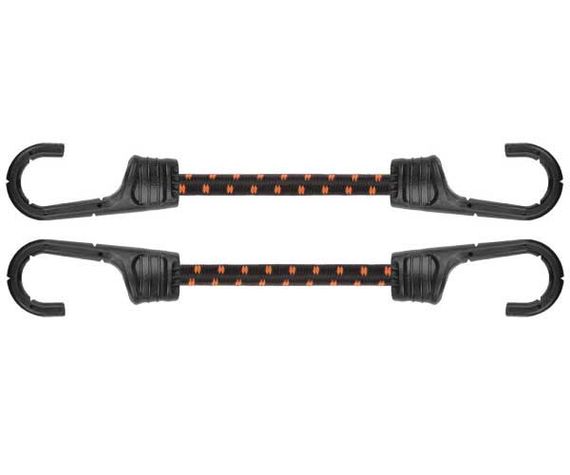 Шнур еластичний гумовий Bradas PVC BUNGEE CORD HOOK 100 см х 2 шт BCH2-08100BC-B