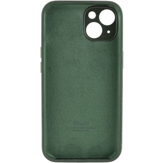 Чохол Silicone Case Full Camera Protective (AA) для Apple iPhone 15 (6.1") Зелений / Cyprus Green | Зображення 1