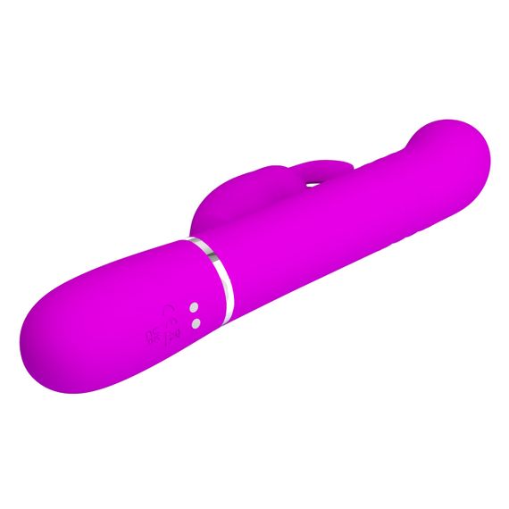 Вібратор PRETTY LOVE Coale Twinkled Tenderness Purple, 7 vibration functions 4 rotation functions 4 Sex Aura | Зображення 3