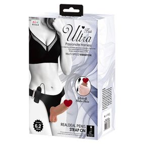 Страпон з вібрацією ULTRA PASSIONATE Sex Aura