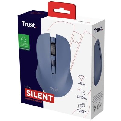 Мышка Trust Mydo Silent Wireless Blue (25041) | Зображення 7