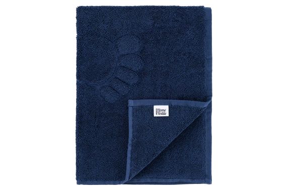 Килимок для ніг махровий Ardesto Benefit, 50х70см, 100% бавовна, темно-синій (ART2457DB) | Зображення 6