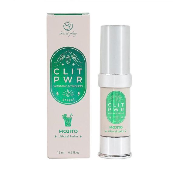Рідкий вібратор CLIT PWR MOJITO CLITORAL BALM Sex Aura