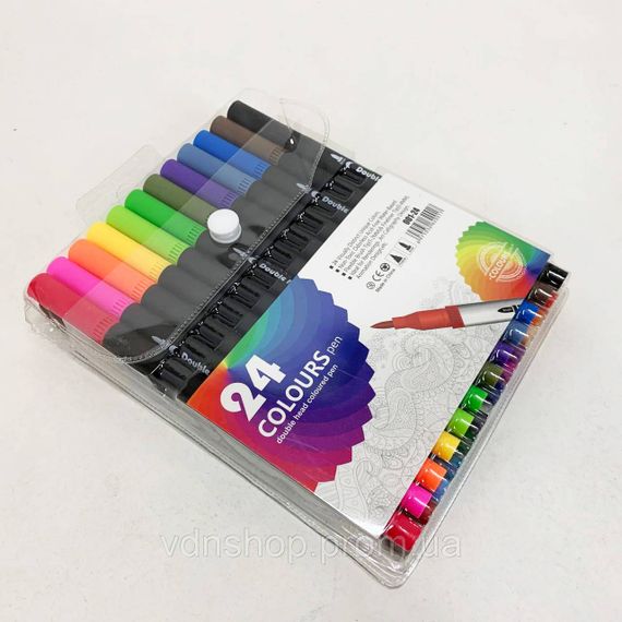 Качественные двухсторонние спиртовые маркеры, Двухсторонние маркеры на спиртовой основе YG-29 | Зображення 2