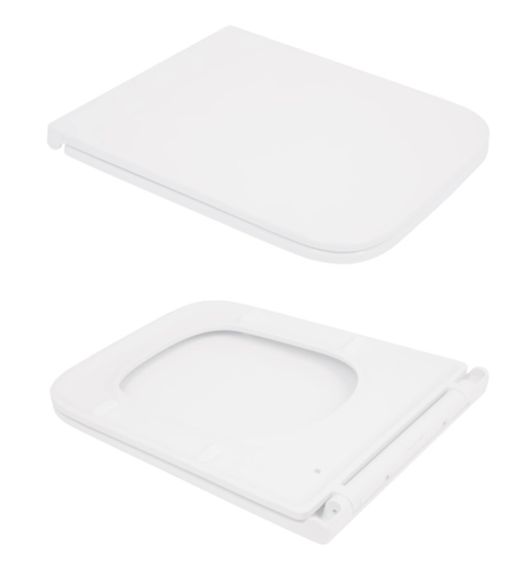 Унітаз підвісний Qtap Gemini Ultra Quiet, з сидінням Slim Duroplast/ Soft-close/ Quick Release QT2533076EUQW | Зображення 3