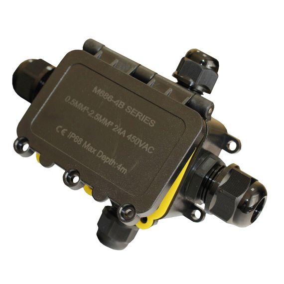 Распределительная коробка М686-4 IP68 с клеммой 24А Ny95506531 | Зображення 4