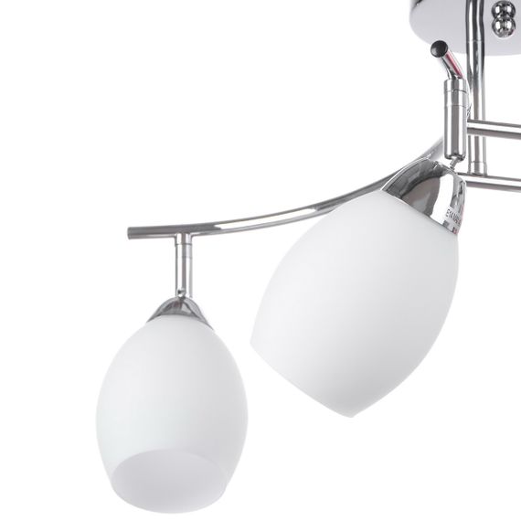 Люстра потолочная для кухни E14 40W CH+WH (LK-259C/4) | Зображення 3
