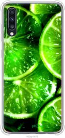 Чохол на Samsung Galaxy A70 2019 A705F Зелені часточки лимона "852sp-1675-2448"