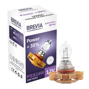 12225C BREVIA PSX24W 12V 24W PG20/7 Power +30% CP