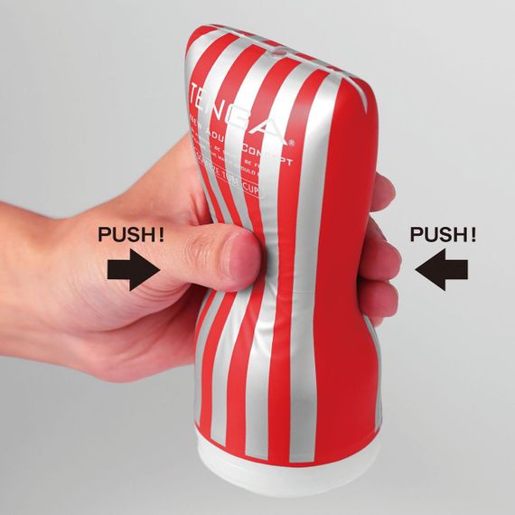 Мастурбатор Tenga Soft Case Cup (м’яка подушечка) стискуваний Sex Aura | Зображення 2