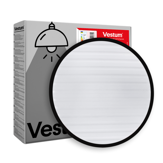 GRILL матовий 24W 325*55мм 4000К 2100Lm без пульта чорний | Зображення 4