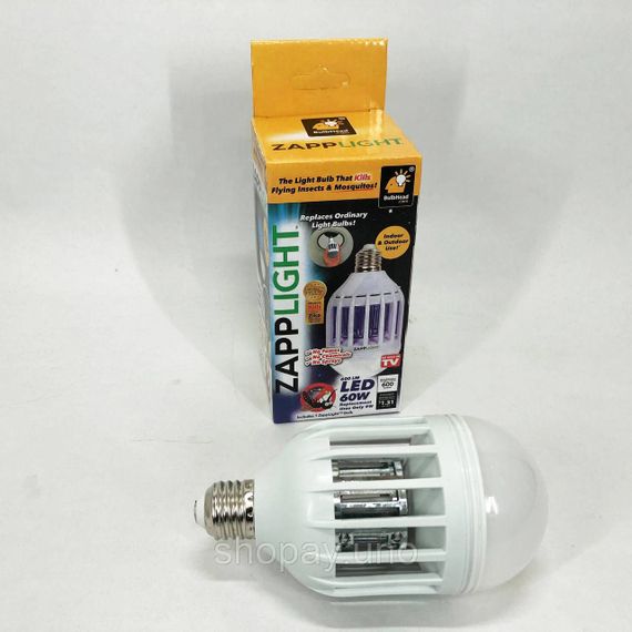 Світлодіодна лампа для комах Zapp Light, електрична пастка для комах, протимоскітна лампа від комарів YM-61 | Зображення 8