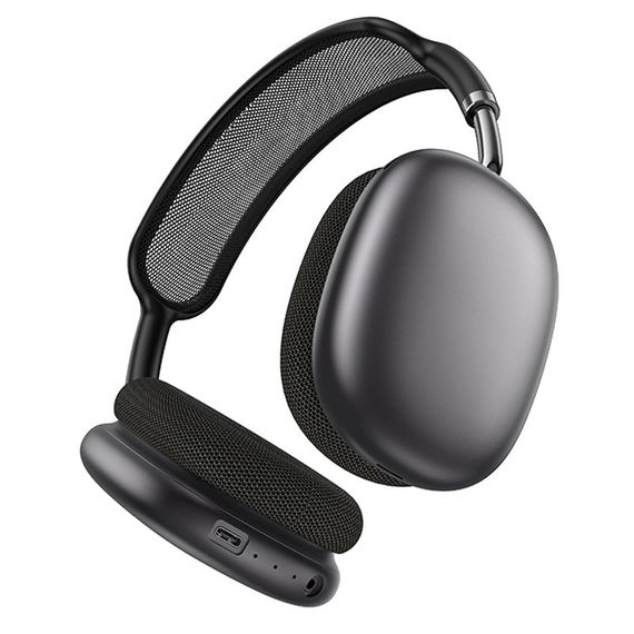 Накладные беспроводные наушники BOROFONE BO35 Plus Adorable ANC Deep space gray | Зображення 2