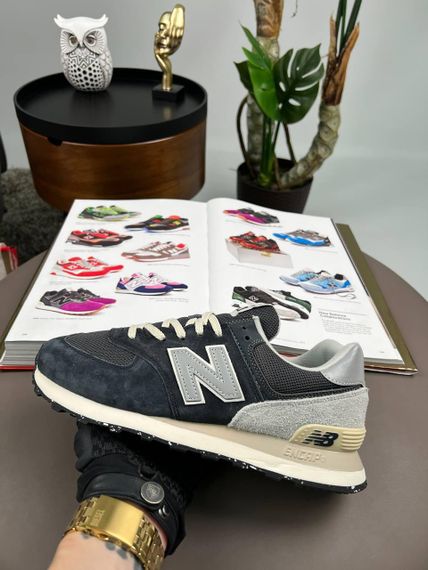 Мужские кроссовки New 574 Dark Grey Beige, Вьетнам A4201 44 28.5 см | Зображення 6