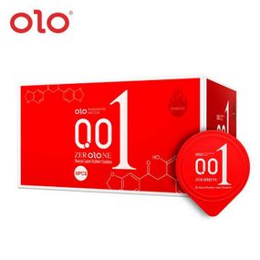 Ультратонкі презервативи Olo 0,01 RED 10 шт.