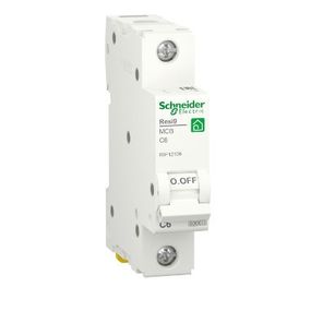 Автоматичний вимикач змінного струму  Schneider RESI9 6А, 1P, крива, 6кА