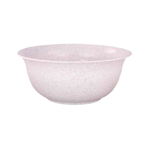 Салатник великий пластик 12 білий мармур Ламела