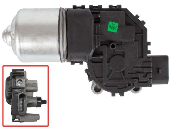Audi A4 B6 (00-04) моторчик переднего дворника стеклоочистителя 4 контакта, Ауди А4 Б6 0390241509 | Зображення 1