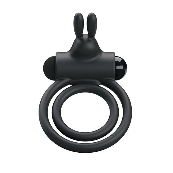 Ерекційне кільце - Pretty Love Osmond Cock Ring Black Sex Aura | Зображення 3