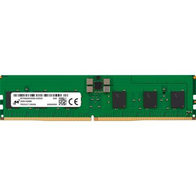 Модуль памяти для сервера Micron DDR5 ECC UDIMM 16GB 1Rx8 5600 CL46 (16Gbit) (Single Pack) (MTC10C1084S1EC56BR)