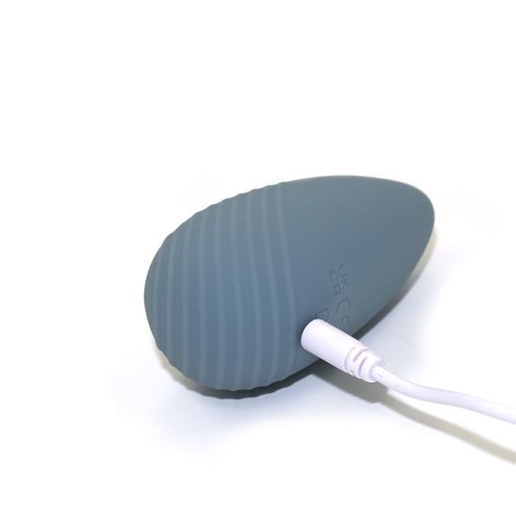 Вібратор для клітора із рельєфом Sweet Em Velvet Lure, синій Sex Aura | Зображення 3