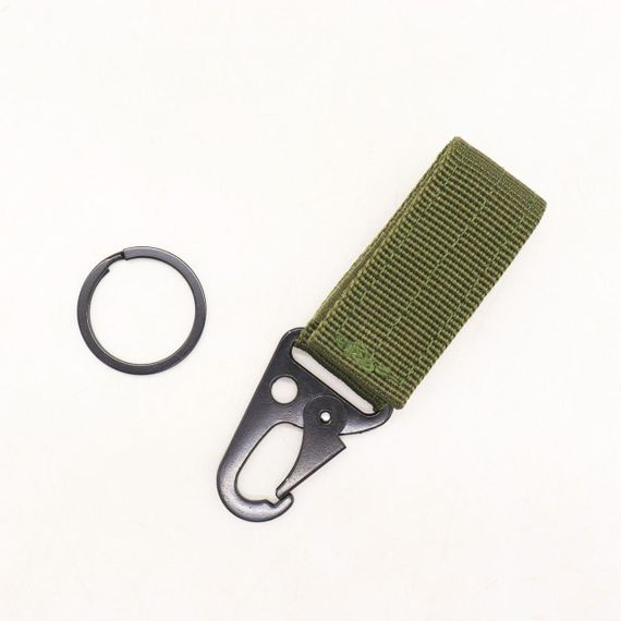 Тактический карабин с пряжкой на пояс (10х3см) / Крепление на ремень с металлическим карабином | Зображення 9
