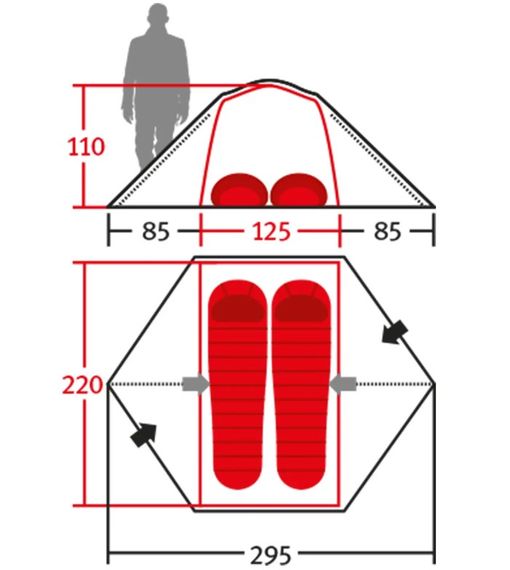 Намет Wechsel Charger 2 TL Laurel Oak (231063) (DAS301044) | Зображення 2