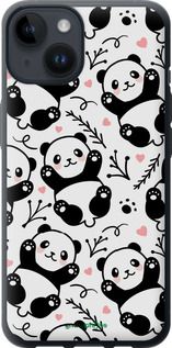 Чохол на iPhone 14 Панди "4318u-2648-2448"