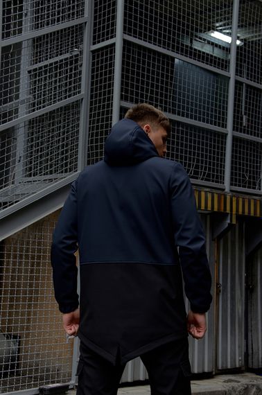 Куртка softshell Intruder "Citizen" синьо-чорна | Зображення 5