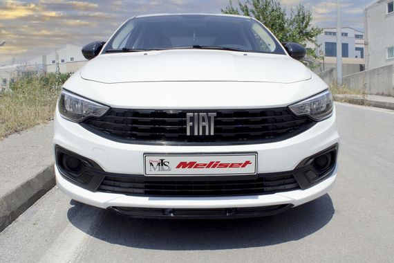 Передня накладка на бампер (2021-2023, під фарбування) для Fiat Tipo 2016↗ рр. | Зображення 2