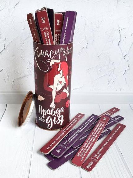 Настільна гра Правда або Дія: Камасутра Укр. мова Sex Aura