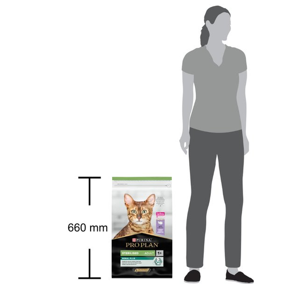Сухий корм Purina Pro Plan Sterilised Adult 1+ Renal Plus для стерилізованих котів з індичкою 10 кг | Зображення 4