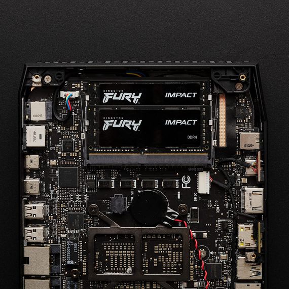 Память для ноутбука Kingston DDR4 3200 16GB SO-DIMM FURY Impact (KF432S20IB/16) | Зображення 9