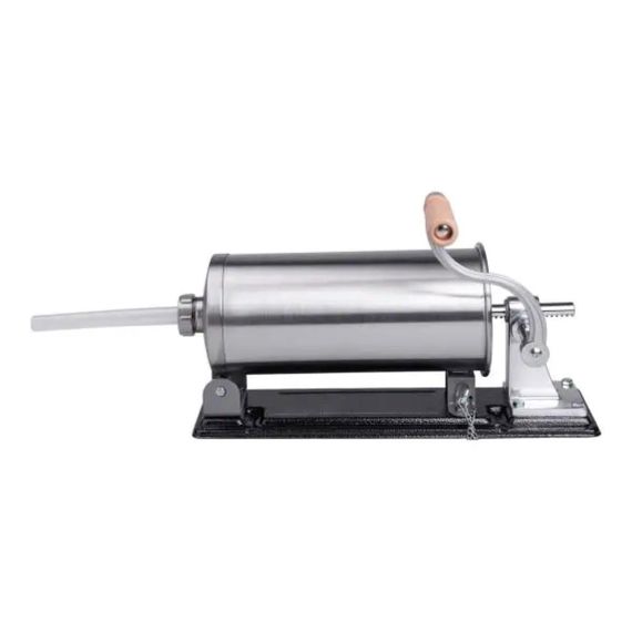 Шприц для ковбаси ручний 2 л горизонтальний ковбасний шприц для фаршу 4 насадки 16788-3 | Зображення 1