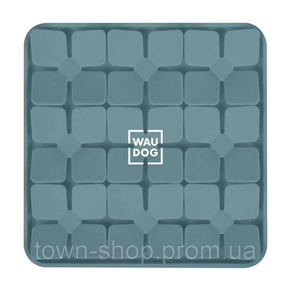 Коврик для поиска корма WAUDOG Silicone, 205х205х17 мм, серый | Зображення 2