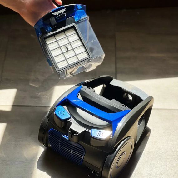 Пылесос контейнерный без мешка Grant GT-1604 3700  Вт синий | Зображення 1