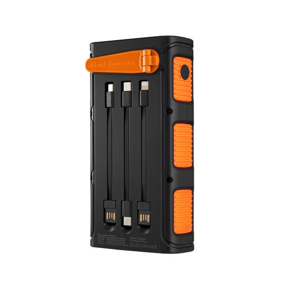 УМБ PowerBank із сонячною панеллю, повербанк КВАНТ WSC37 30000mAh | Зображення 2