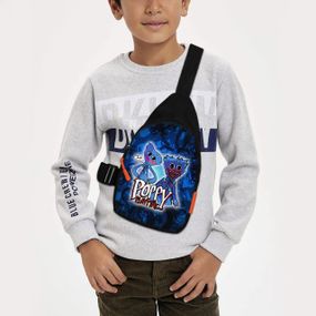 Сумка через плече дитяча Хагі Вагі Poppy Playtime 29х17 см сумка слінг для хлопчика (02246)