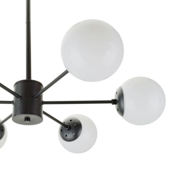 Люстра молекула в спальню Е27 60W BK (BL-776S/6) | Зображення 3