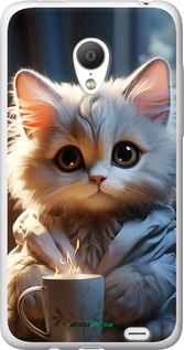 Чохол на Meizu MX3 Білий кіт "5646u-310-2448"