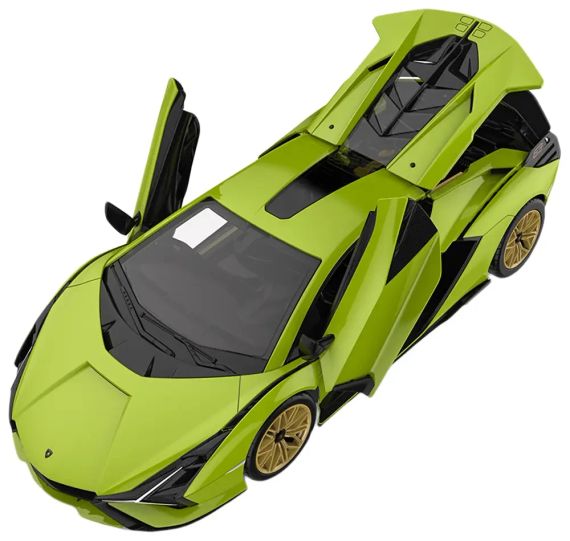 Машинка-конструктор Rastar Lamborghini Sian 1:18. Зелений | Зображення 6