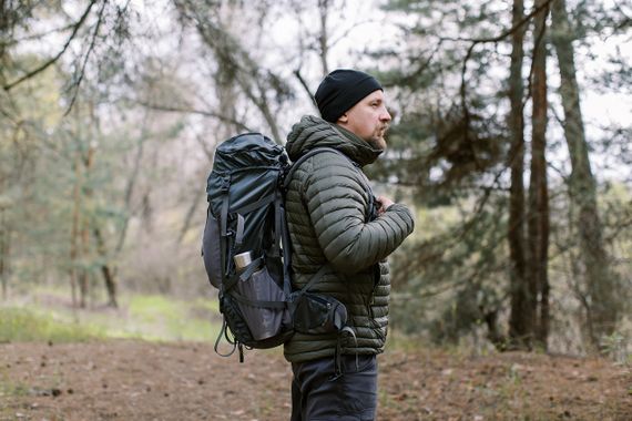 Рюкзак Tramp Trek 40 л сірий, Похідний туристичний рюкзак трамп для трекінгу, Рюкзак для походу і полювання | Зображення 4